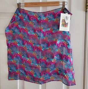 Nwt Cejon Jerry Garcia Collection Four Limited Edition Birdland Silk Neck Scarf